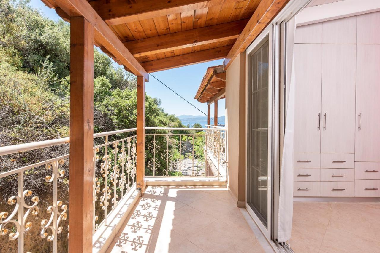Panoramic View!Penthouse 120Qm Of Sea & Mountain Villa Loutra Edipsou  Dış mekan fotoğraf
